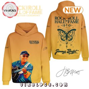 Jimmy Buffett – Rock & Roll Hall of Fame Yellow Hoodie