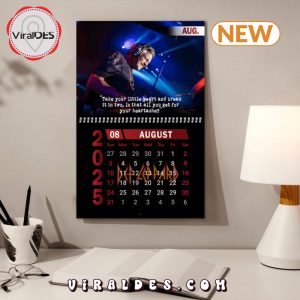 Def Leppard Rock Band 2025 New Year Calendar