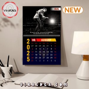 Journey Rock Band 2025 New Year Calendar