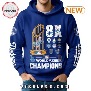 Los Angeles Dodgers 2024 Series Champions Hoodie