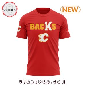 Backs Mikael Backlund!! A Calgarian Flames T-Shirt, Jogger, Cap