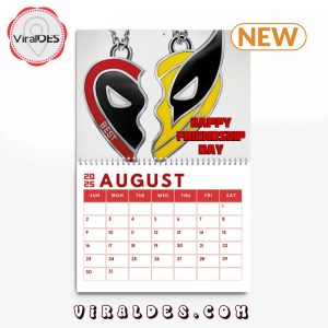 Deadpool & Wolverine 2025 New Year Calendar