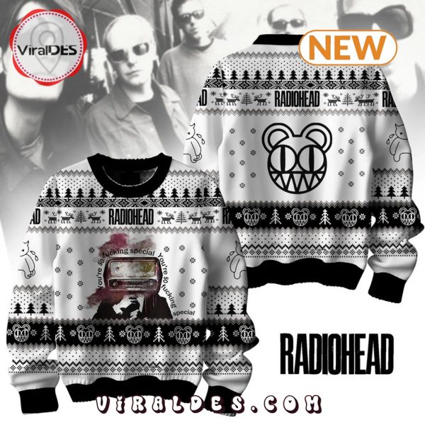 Radiohead Band Christmas Ugly Sweater