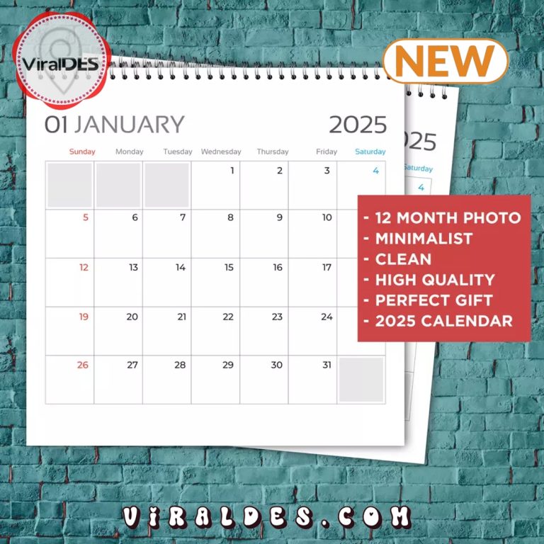 Rafael Nadal 2025 Seasons Calendar Viraldes Store