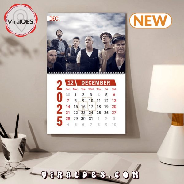 Rammstein Band 2025 New Year Calendar