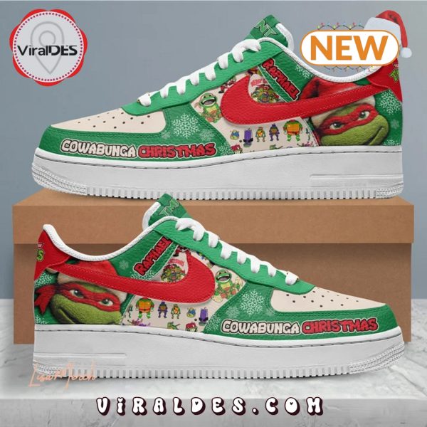 Raphael x TMNT Cowabunga Merry Christmas Air Force 1