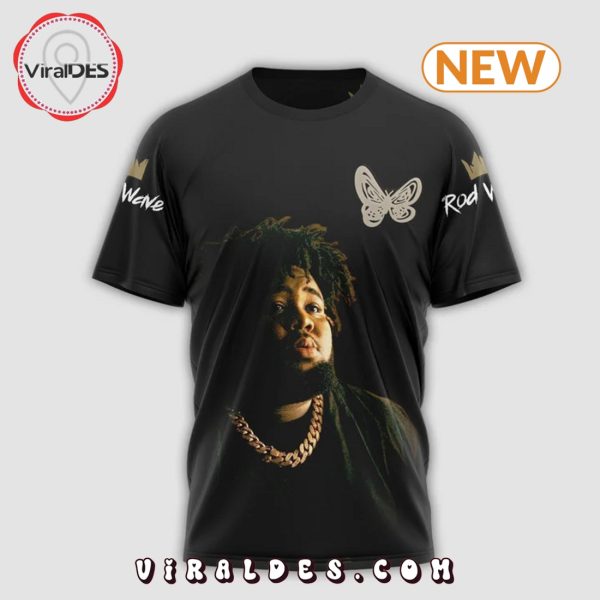 Rod Wave Rapper Black Shirt