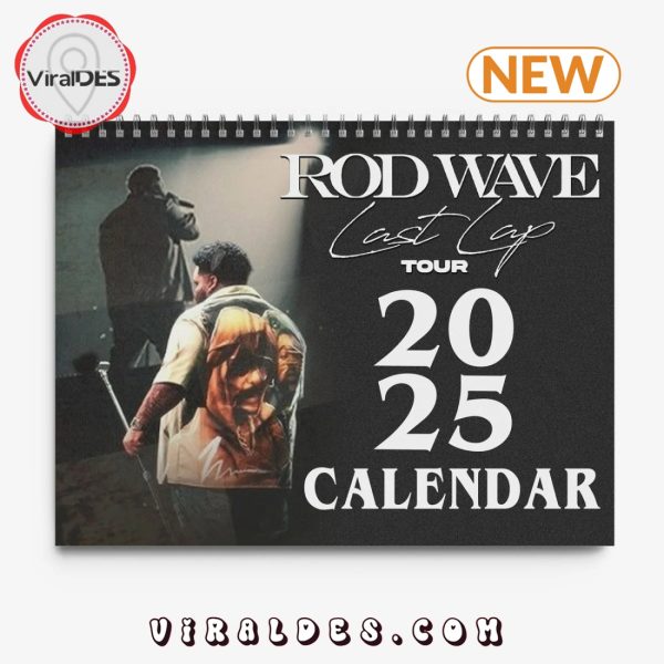 Rod Wave Signatures 2025 New Year Calendar