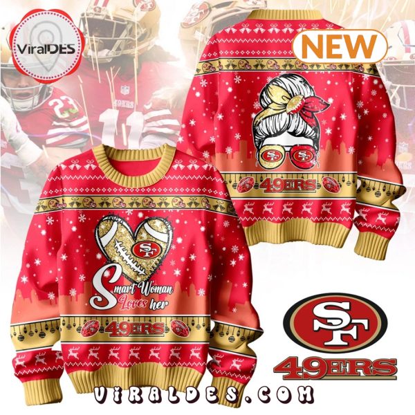 San Francisco 49ers 2024 Christmas Ugly Sweater