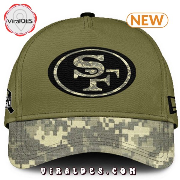 San Francisco 49ers Salute to Service Camo Hoodie, Jogger, Cap