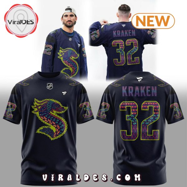 Seattle Kraken Hispanic Heritage Night T-Shirt, Jogger, Cap