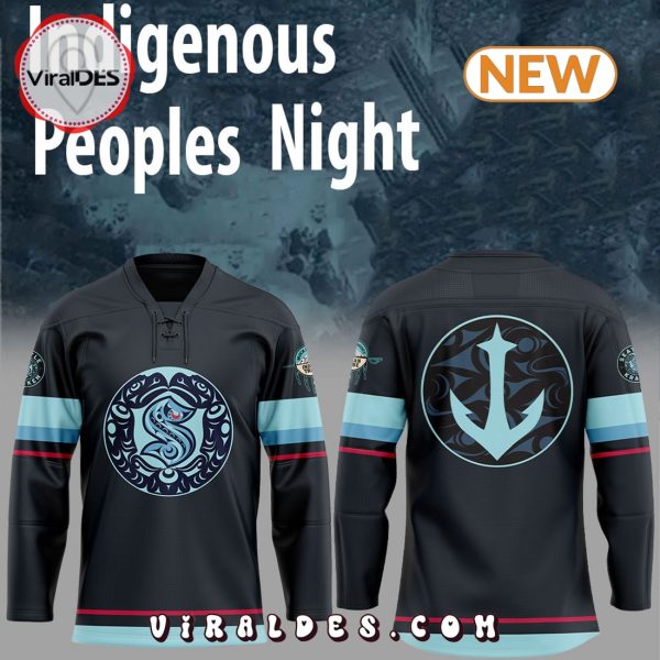 Seattle Kraken Indigenous Peoples Black Hockey Jersey