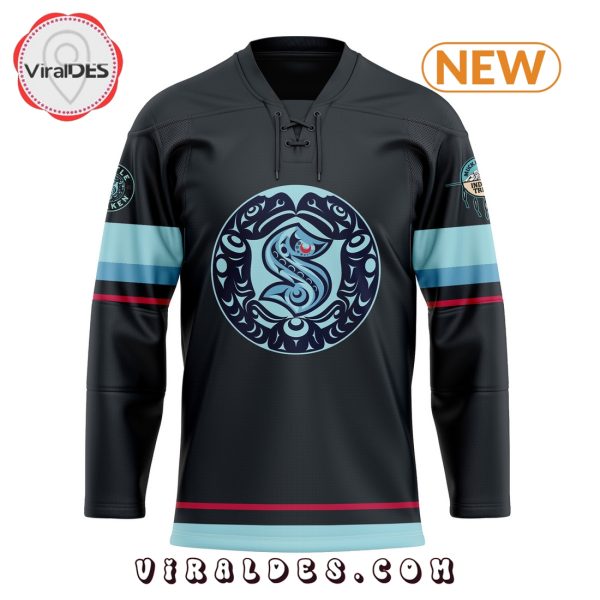 Seattle Kraken Indigenous Peoples Black Hockey Jersey