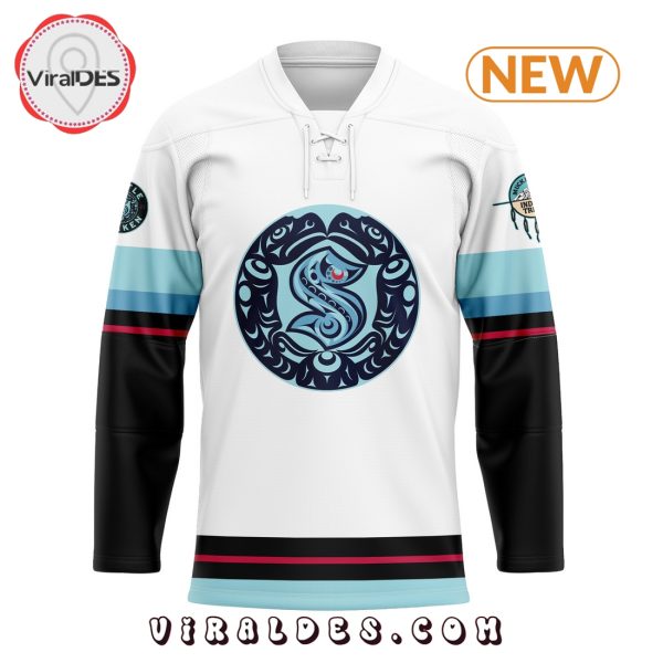 Seattle Kraken Indigenous Peoples White Hockey Jersey