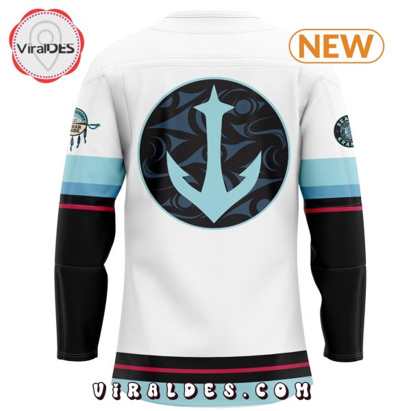 Seattle Kraken Indigenous Peoples White Hockey Jersey