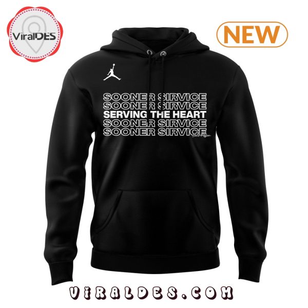 Serving The Heart Oklahoma Football Hoodie, Jogger, Cap