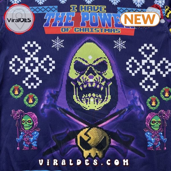 Skeletor Masters of the Universe Ugly Christmas Sweater