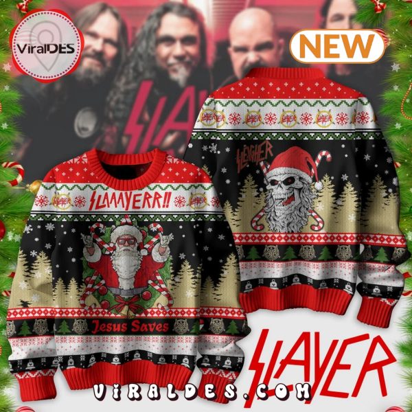 Slayer Santa Claus Christmas Ugly Sweater