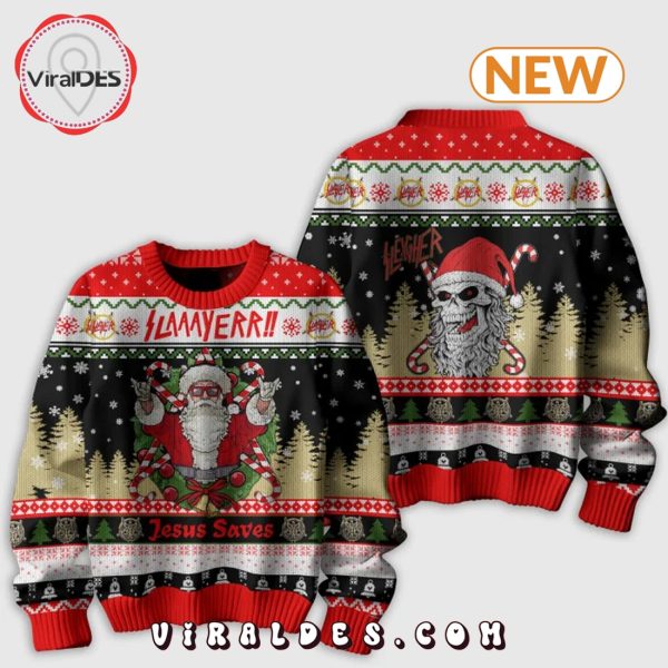 Slayer Santa Claus Christmas Ugly Sweater