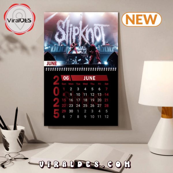 Slipknot Band 2025 New Year Calendar