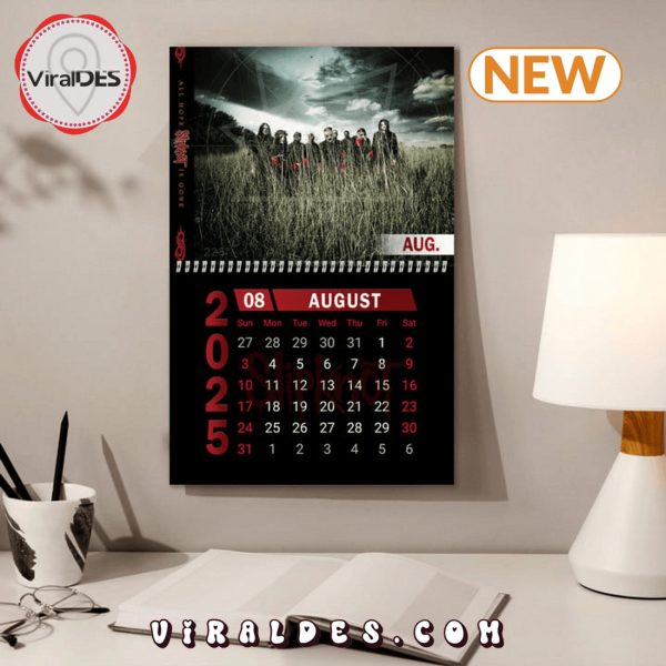 Slipknot Band 2025 New Year Calendar