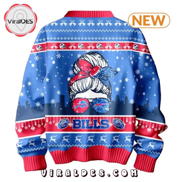 Smart Woman Loves Her Buffalo Bills Ugly Sweater