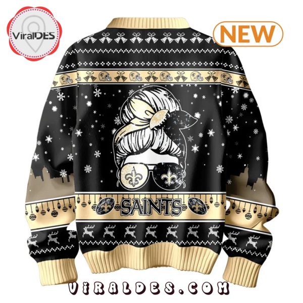 Smart Woman Loves Her New Orleans Saints Ugly Sweater