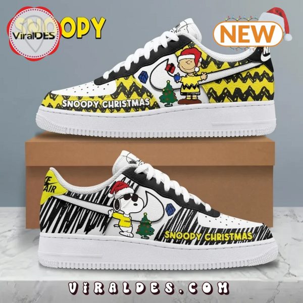 Snoopy Christmas 2024 Air Force 1 Sneakers