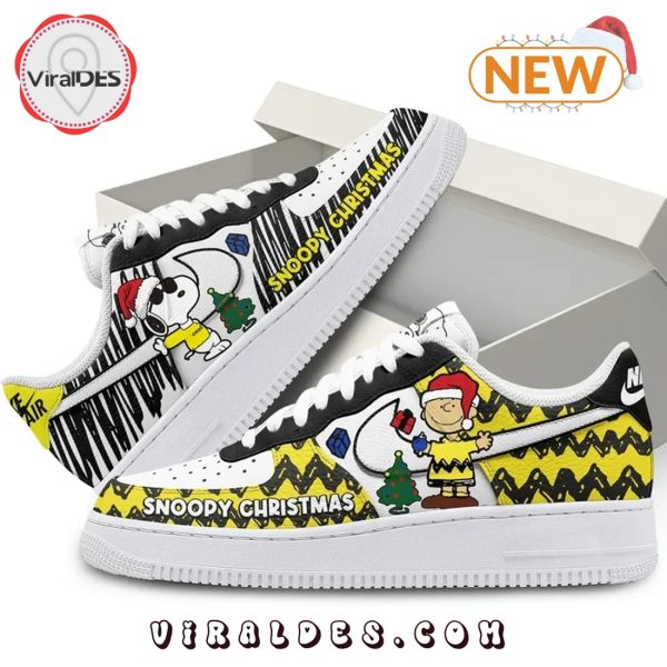 Snoopy Christmas 2024 Air Force 1 Sneakers