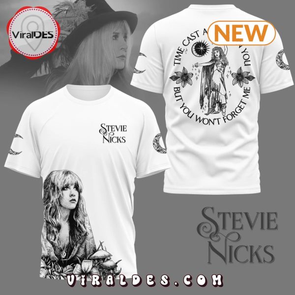 Stevie Nicks Time Cast A Spell On You White Hoodie