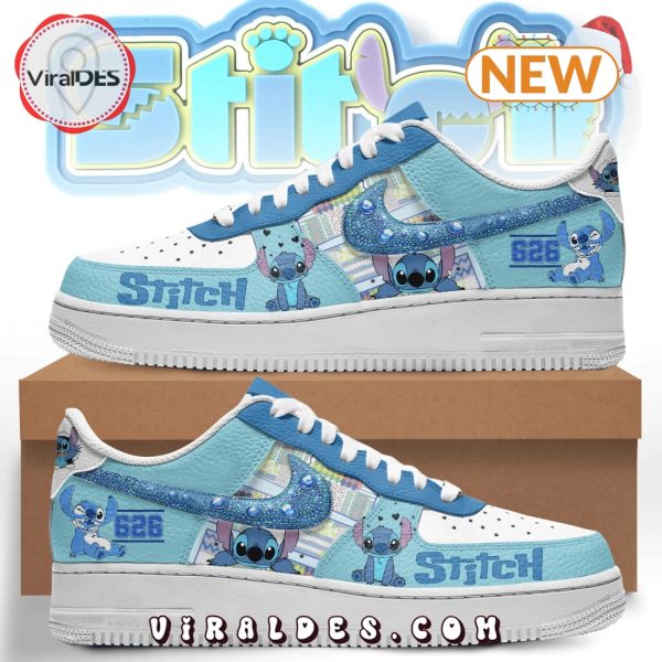 Stitch 626 Merry Christmas 2024 Air Force 1