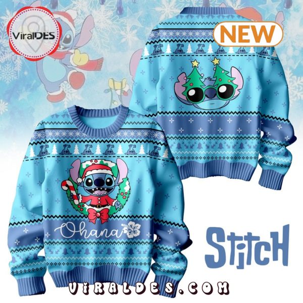 Stitch Disney 2024 Christmas Ugly Sweater