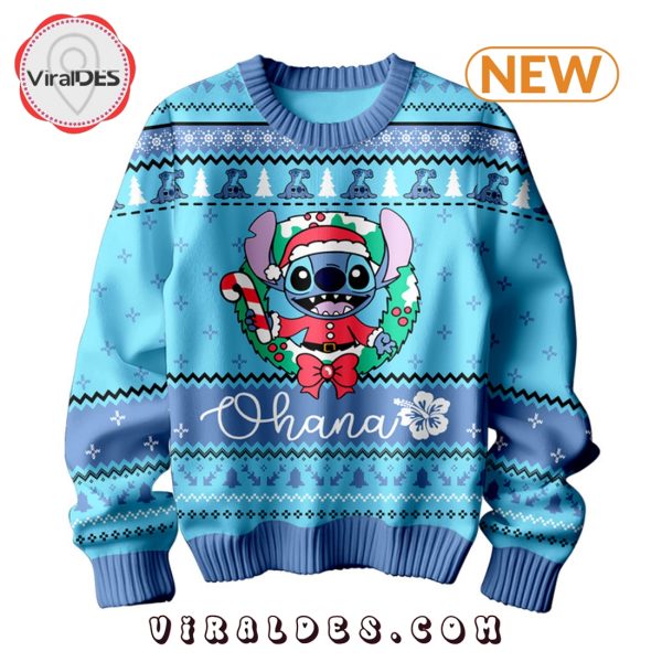 Stitch Disney 2024 Christmas Ugly Sweater