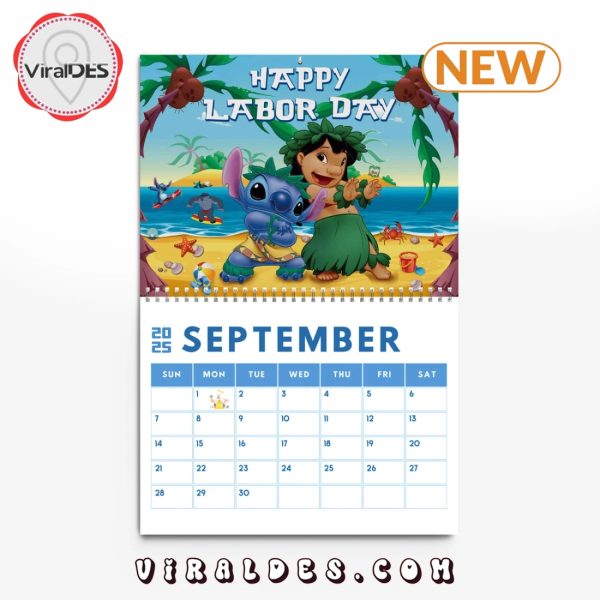 Stitch Disney 2025 New Year Calendar