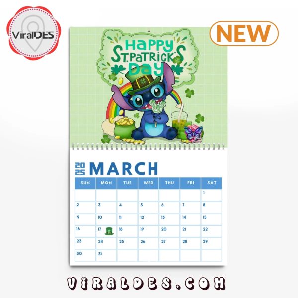 Stitch Disney 2025 New Year Calendar