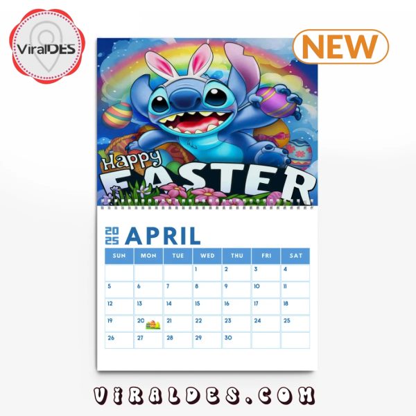 Stitch Disney 2025 New Year Calendar