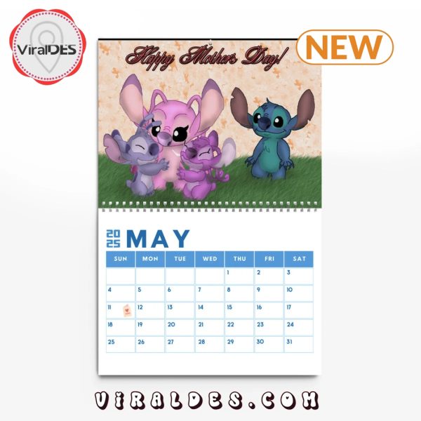 Stitch Disney 2025 New Year Calendar