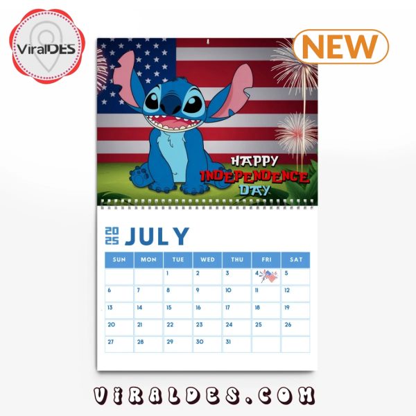 Stitch Disney 2025 New Year Calendar