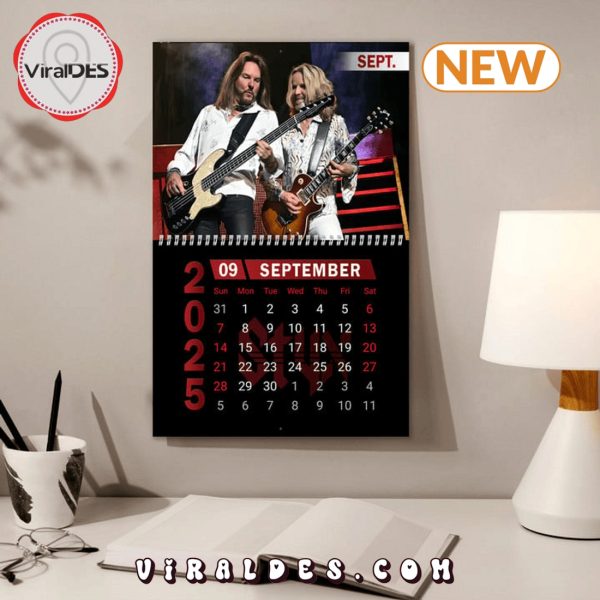 Styx Rock Band 2025 New Year Calendar