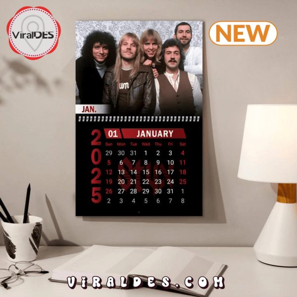 Styx Rock Band 2025 New Year Calendar