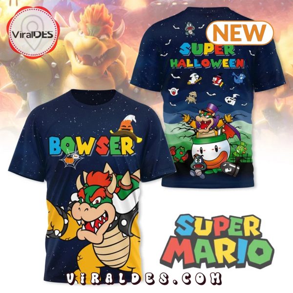 Super Mario 2024 Bowser Character Shirt