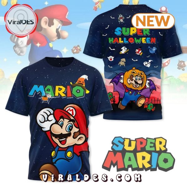 Super Mario 2024 Mario Character Shirt