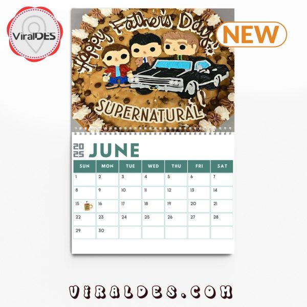 Supernatural Happy New Year 2025 Calendar