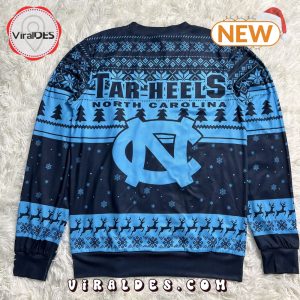 NCAA North Carolina Tar Heels Grinch Christmas Ugly Sweater