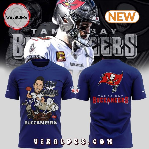 Tampa Bay Buccaneers Fire the Cannons Navy Shirt