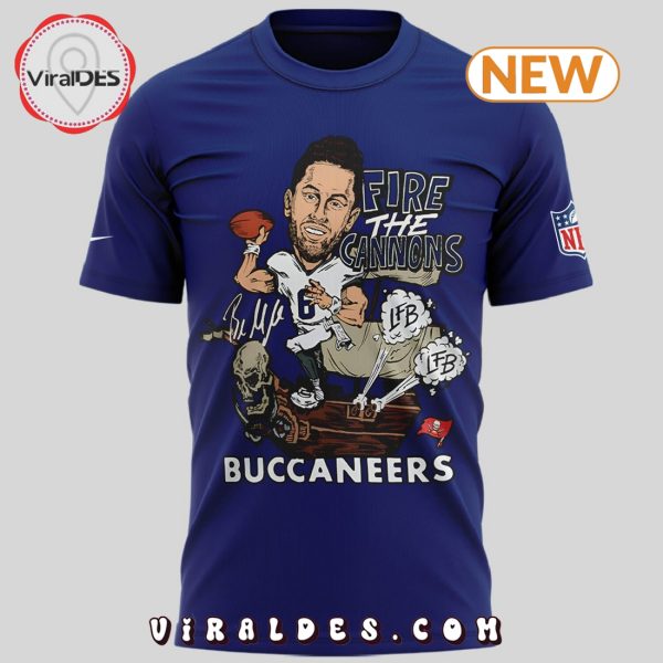 Tampa Bay Buccaneers Fire the Cannons Navy Shirt