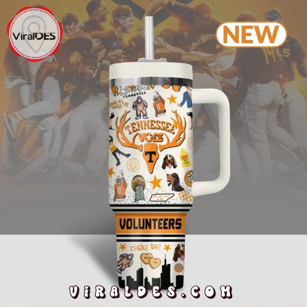 Tennessee Vols Fans Gifts 40oz Stanley Cup