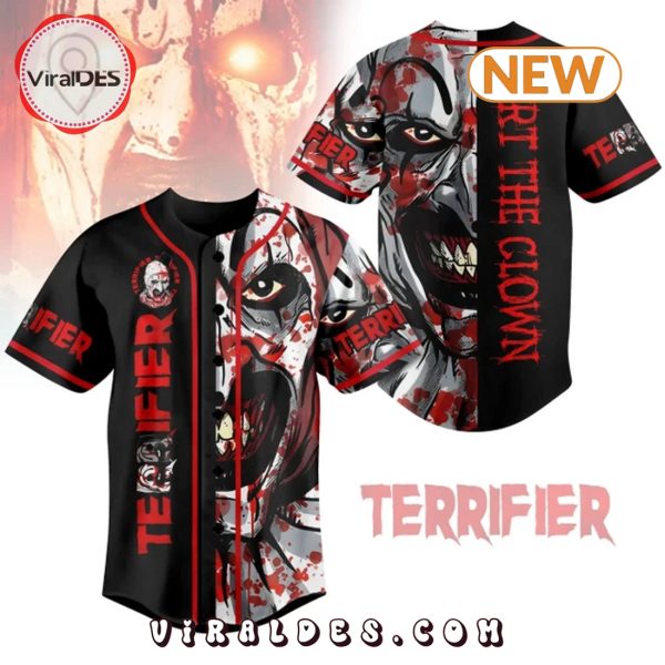 Terrifier Art The Clown Baseball Jersey Limited Edition