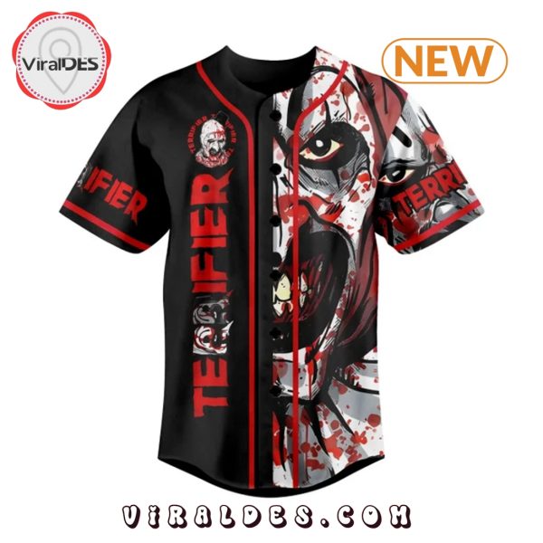 Terrifier Art The Clown Baseball Jersey Limited Edition