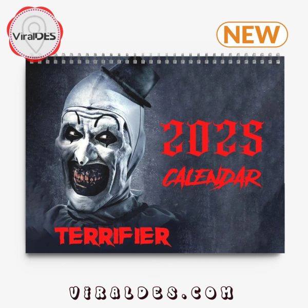 Terrifier Happy New Year 2025 Calendar